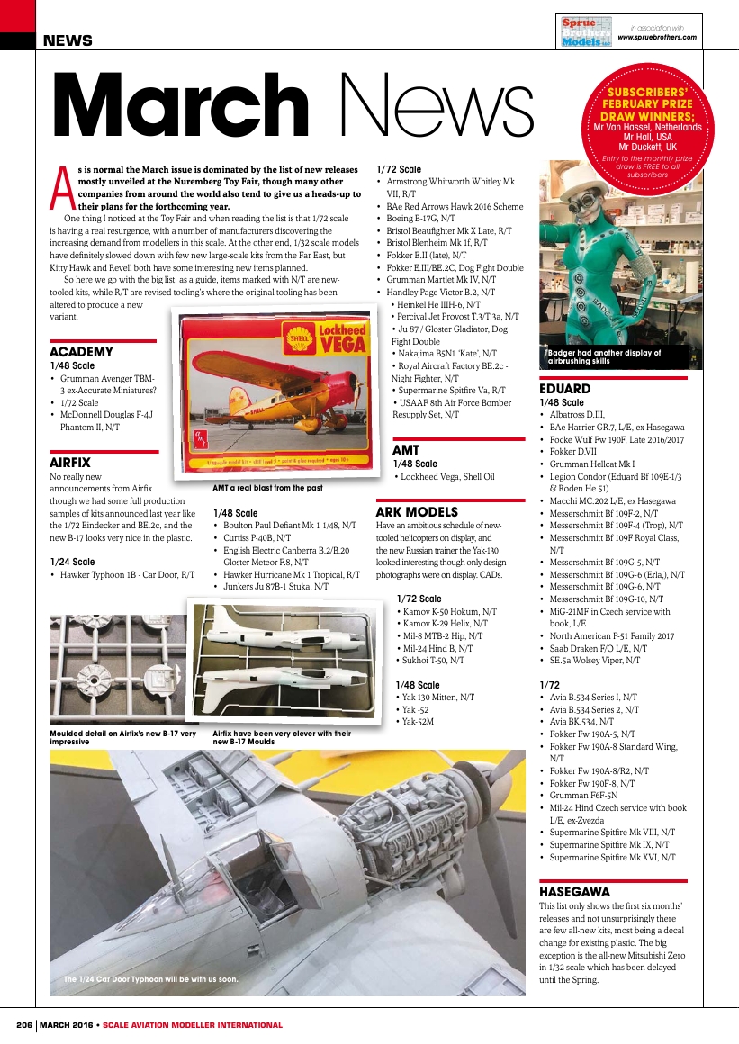 Scale Aviation Modeller International 2016-03